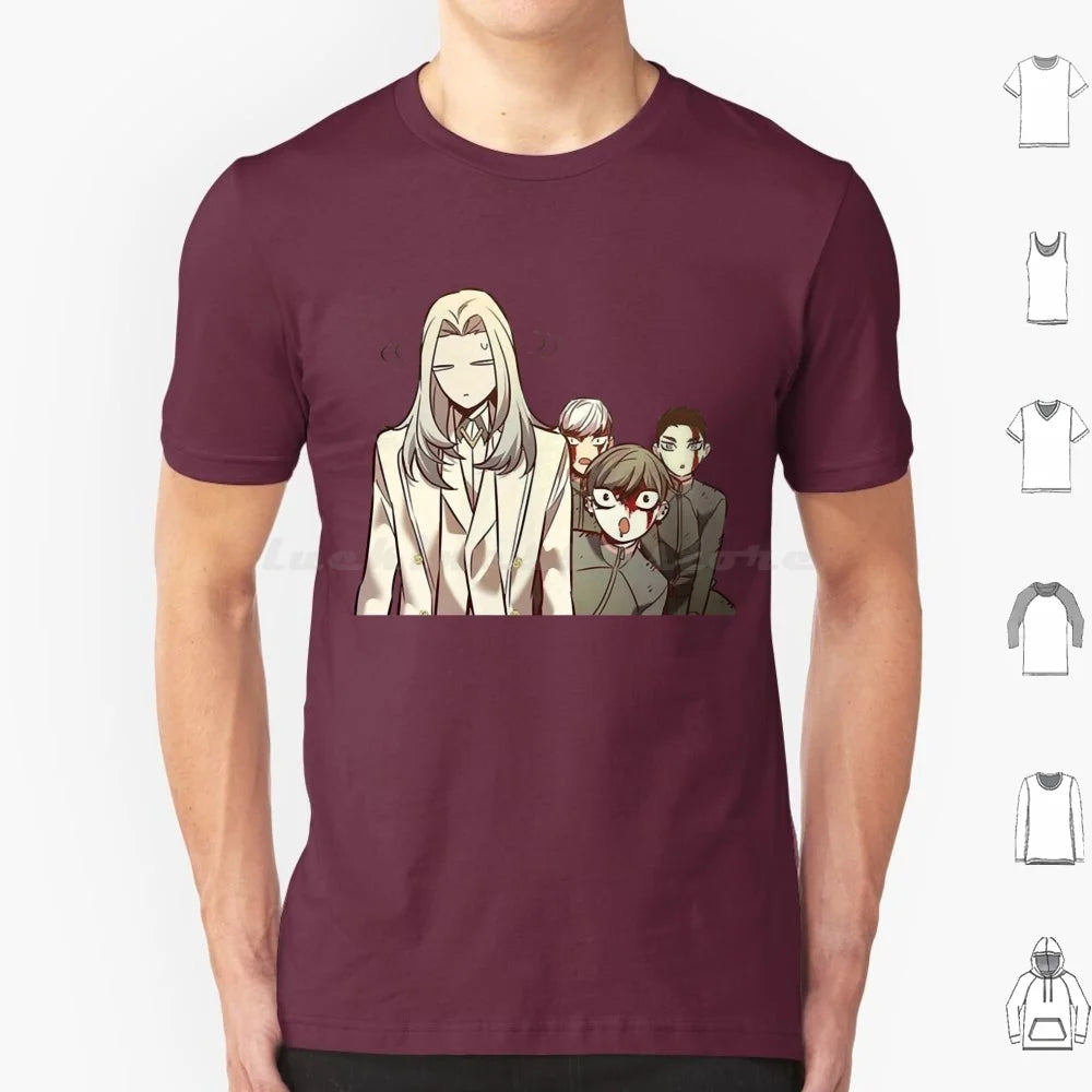 Eleceed Artwork Edition 5 Cotton T-Shirt – Unisex Anime Streetwear Tee
