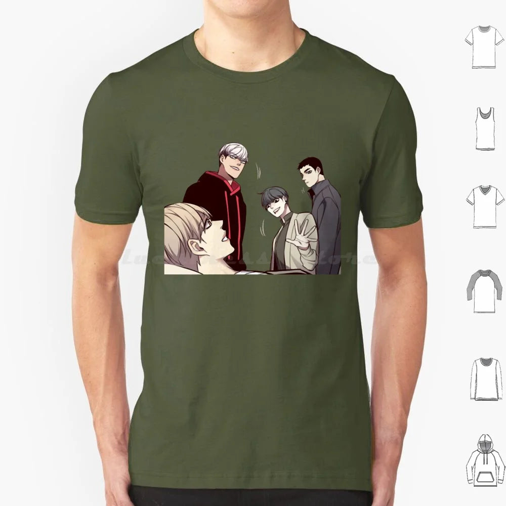 Eleceed Characters Special Edition 28 T-Shirt – Premium Unisex Anime Cotton Streetwear Tee