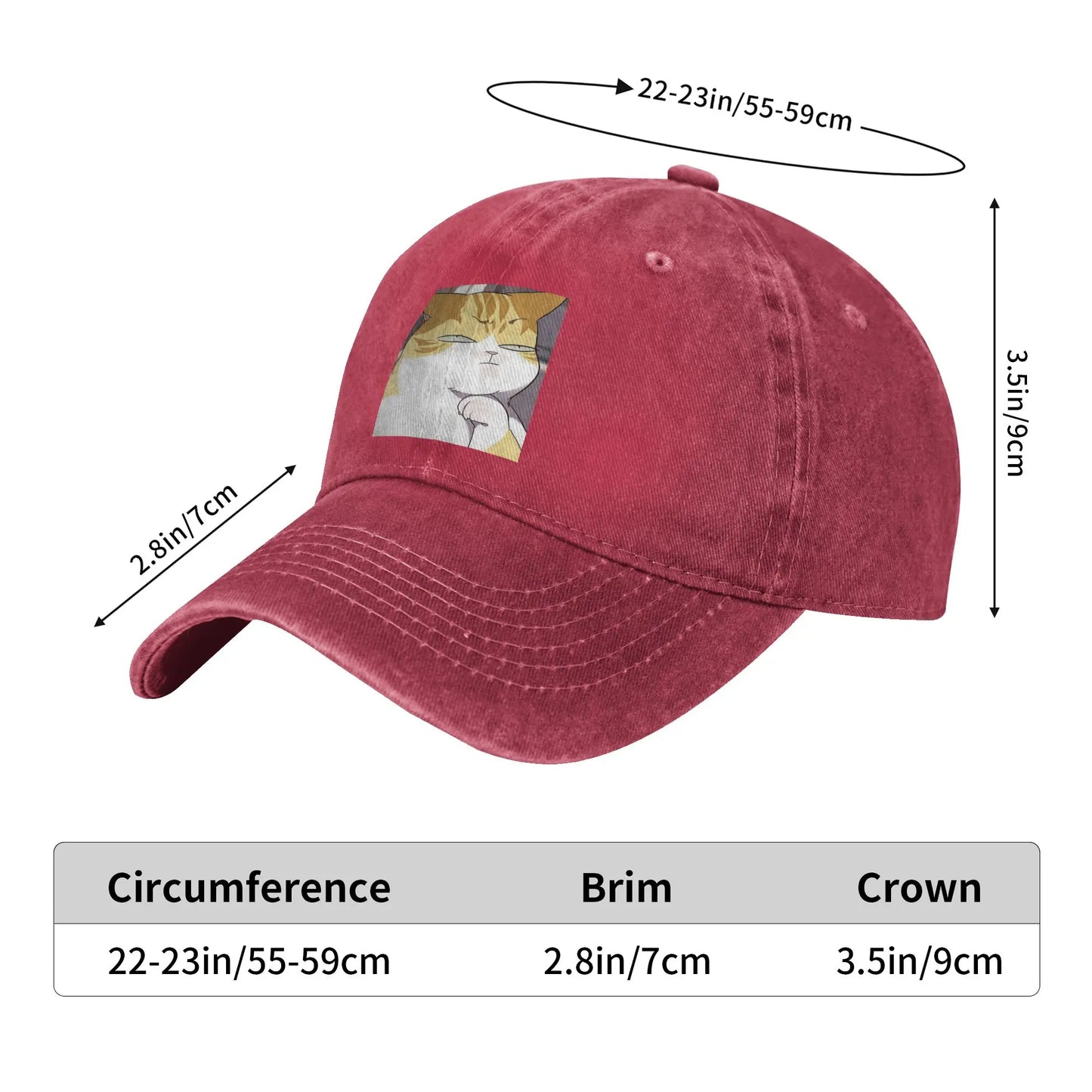 Eleceed Kayden Cat Form Denim Snapback Cap – Adjustable Unisex Baseball Cowboy Hat | Anime Streetwear Outdoor Hat