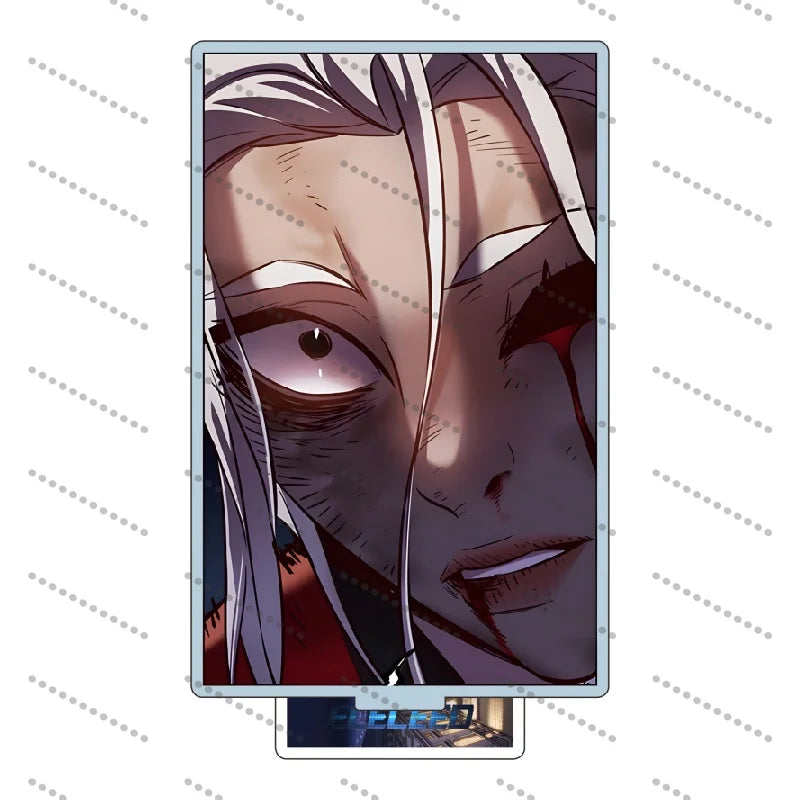 Eleceed Anime Acrylic Stand – Jiwoo Seo & Kayden Break Desk Display Figure Collectible