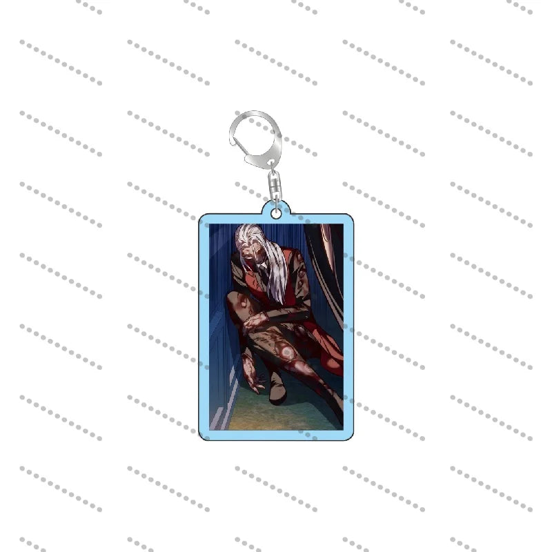 Eleceed Acrylic Keychains – Jiwoo Seo & Kayden Break Anime Pendant Keyrings for Bags, Phones & Keys