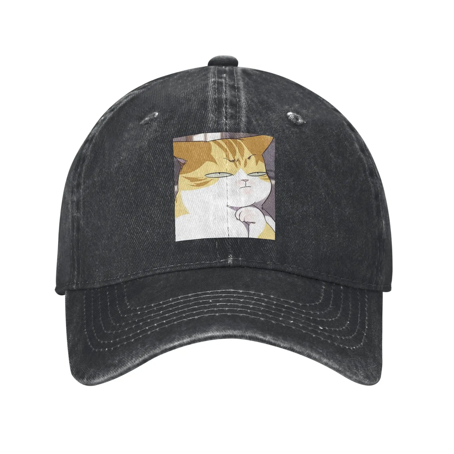 Eleceed Kayden Cat Form Denim Snapback Cap – Adjustable Unisex Baseball Cowboy Hat | Anime Streetwear Outdoor Hat