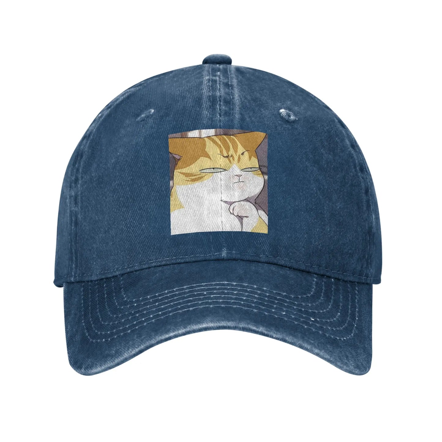 Eleceed Kayden Cat Form Denim Snapback Cap – Adjustable Unisex Baseball Cowboy Hat | Anime Streetwear Outdoor Hat