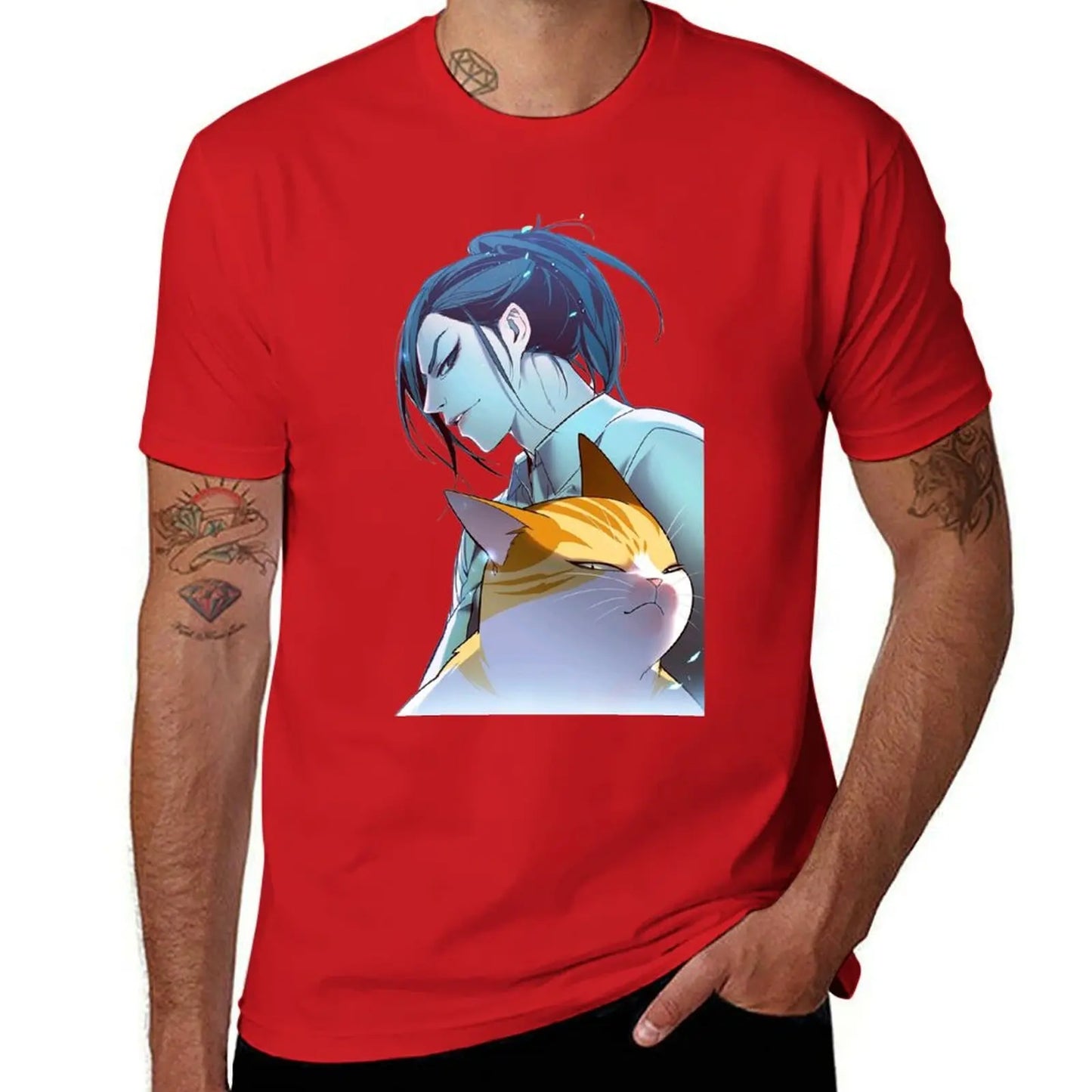 Eleceed Kayden T-Shirt – Vintage Anime Graphic Tee for Men | Aesthetic Kawaii Streetwear Shirt for Anime Fans