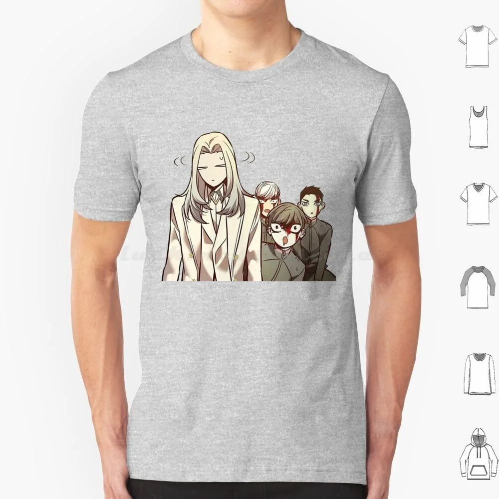 Eleceed Artwork Edition 5 Cotton T-Shirt – Unisex Anime Streetwear Tee