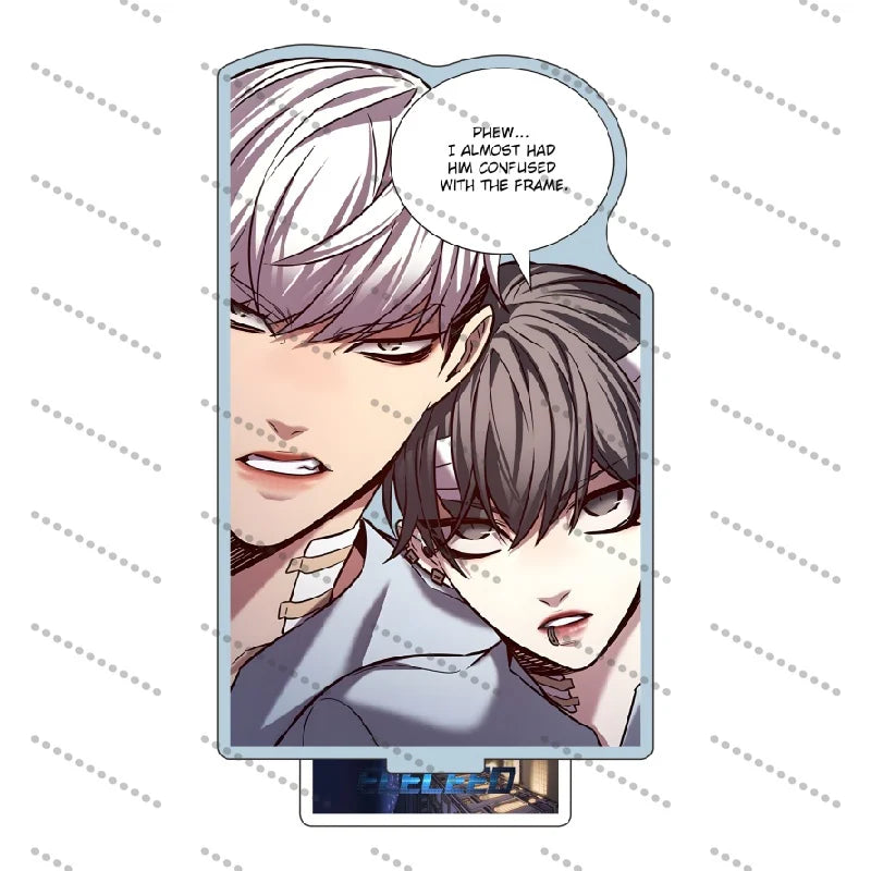 Eleceed Anime Acrylic Stand – Jiwoo Seo & Kayden Break Desk Display Figure Collectible