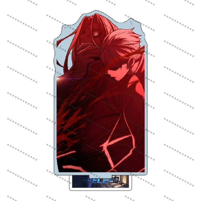 Eleceed Anime Acrylic Stand – Jiwoo Seo & Kayden Break Desk Display Figure Collectible
