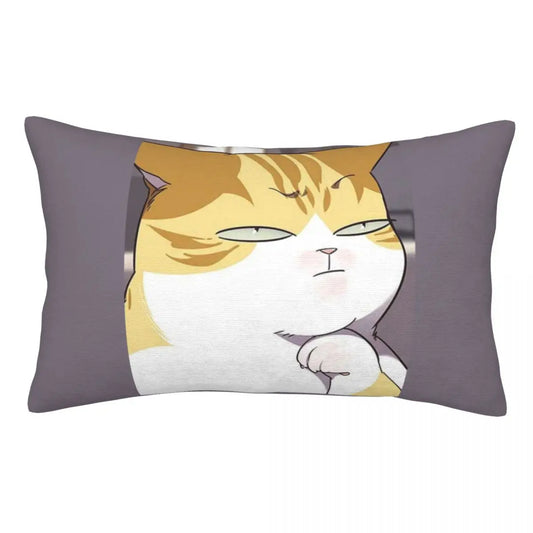 Eleceed Kayden Cat Form Pillowcase – Anime Decorative Cushion Cover for Bedroom | Soft Throw Pillow Cover Home Decor