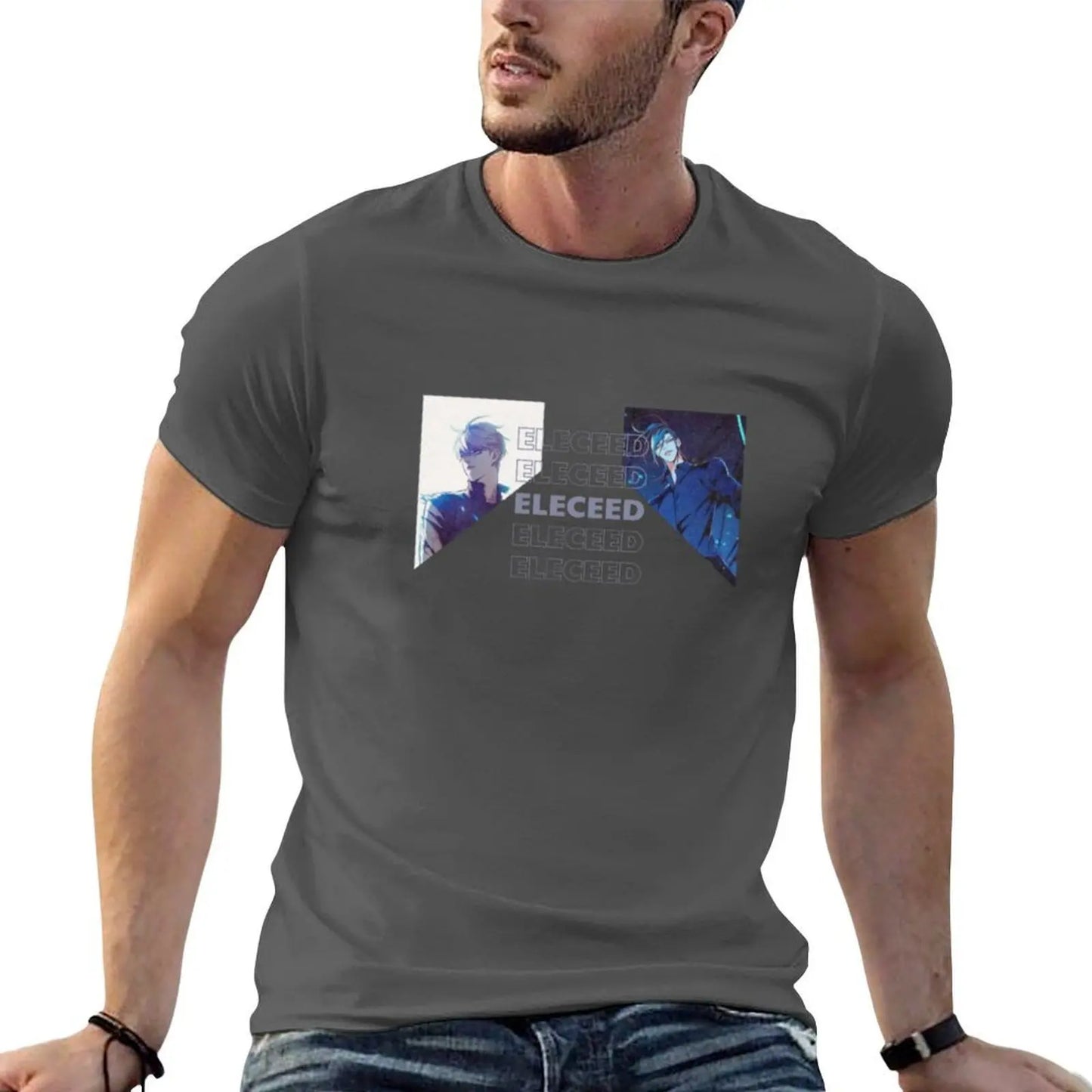 Camiseta eleceed camiseta para hombre camiseta de hombre camisetas de diseñador con estampados camiseta