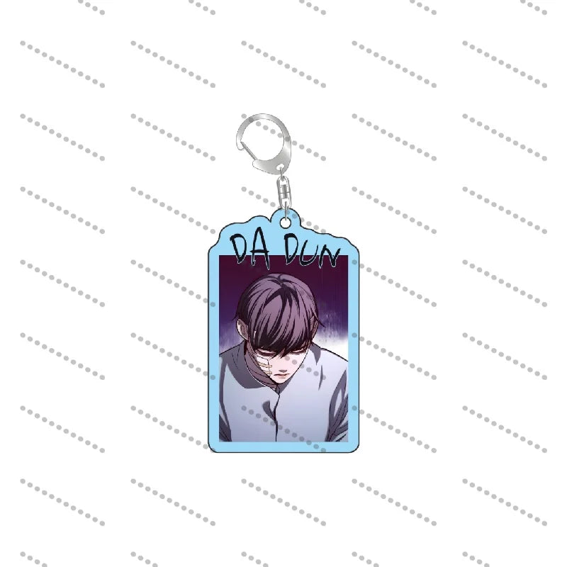 Eleceed Acrylic Keychains – Jiwoo Seo & Kayden Break Anime Pendant Keyrings for Bags, Phones & Keys