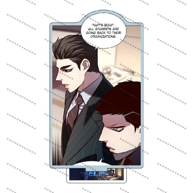 Eleceed Anime Acrylic Stand – Jiwoo Seo & Kayden Break Desk Display Figure Collectible