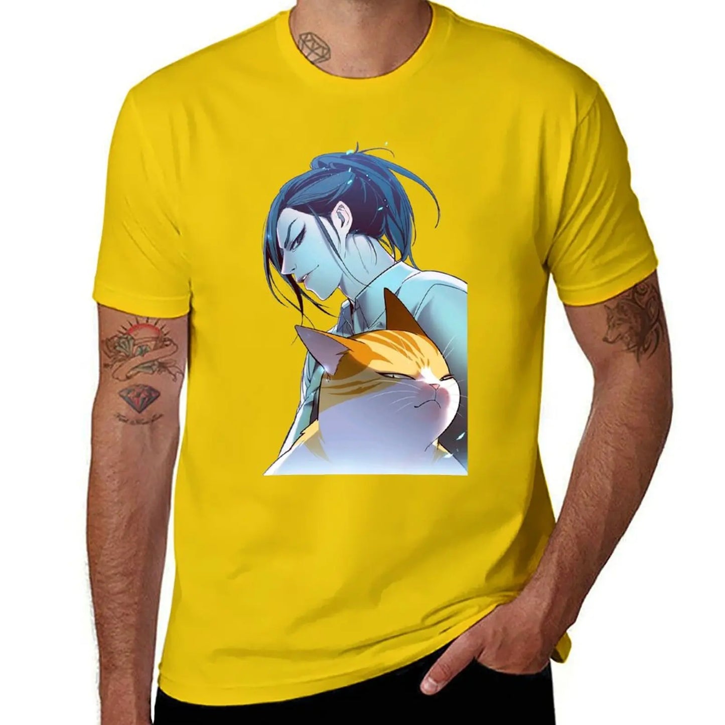 Eleceed Kayden T-Shirt – Vintage Anime Graphic Tee for Men | Aesthetic Kawaii Streetwear Shirt for Anime Fans