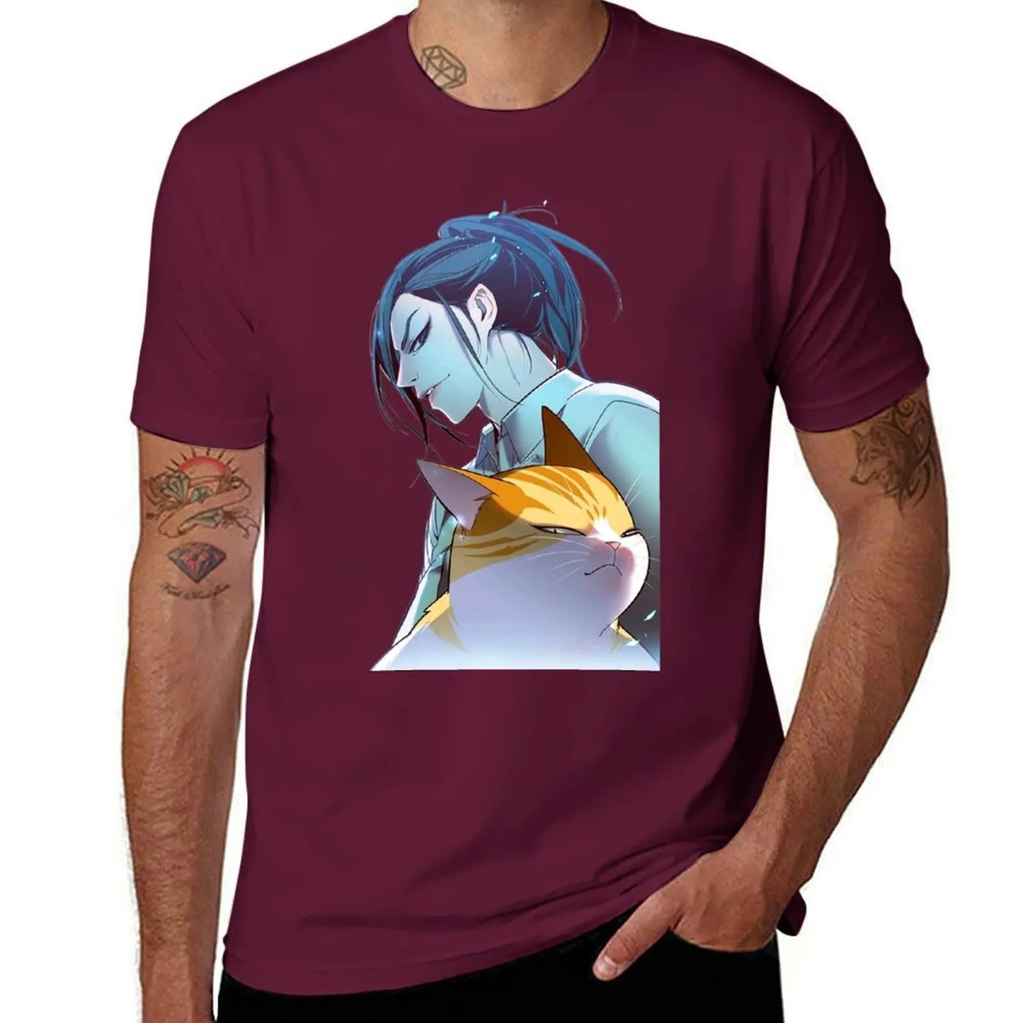 Eleceed Kayden T-Shirt – Vintage Anime Graphic Tee for Men | Aesthetic Kawaii Streetwear Shirt for Anime Fans