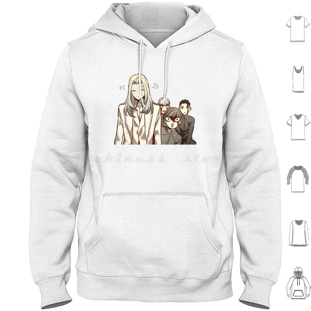Eleceed Artwork Edition 5 Hoodie – Sweat à capuche streetwear manches longues anime premium