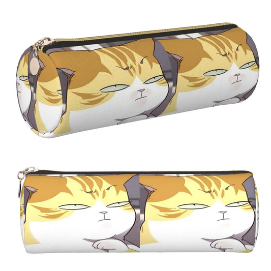 Eleceed Kayden Cat Form Cylinder Pencil Case – Anime Pen Holder for School & Stationery Storage