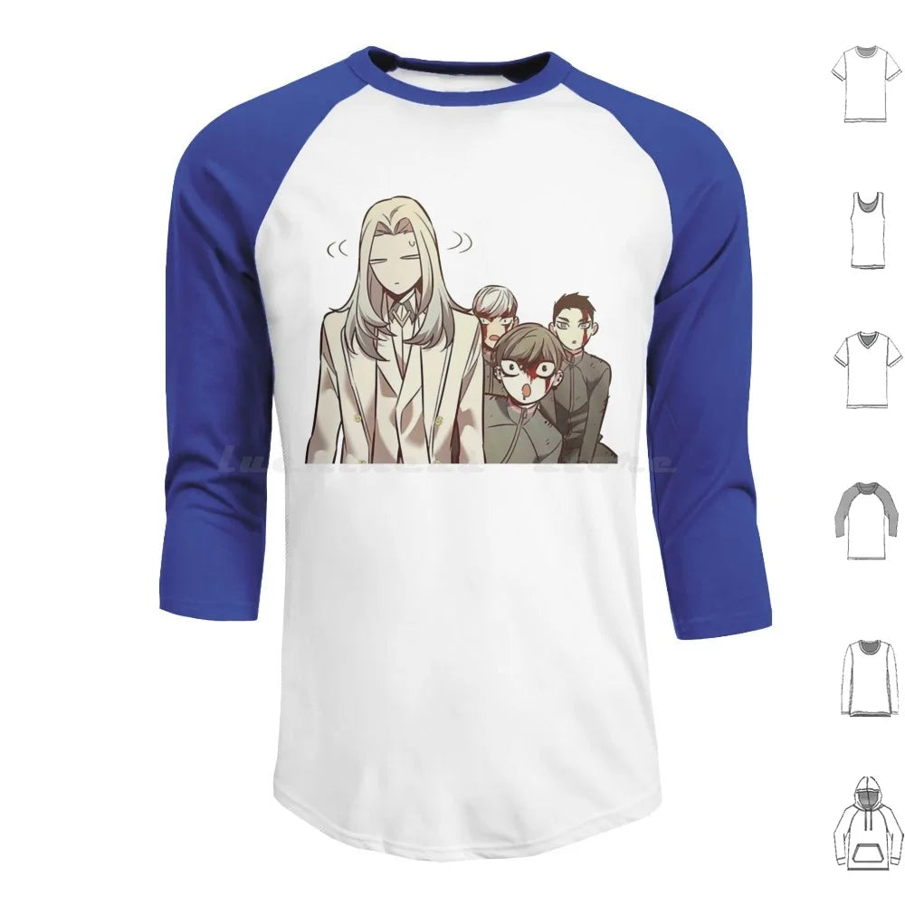 Eleceed Artwork Edition 5 Hoodie – Sweat à capuche streetwear manches longues anime premium