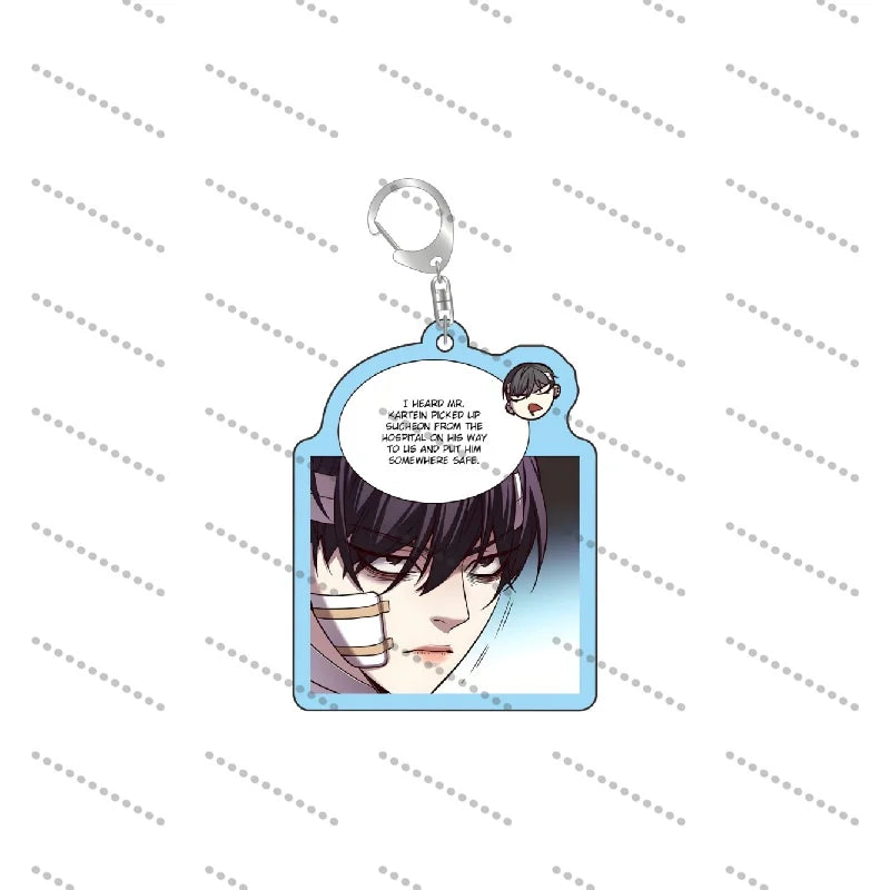 Eleceed Acrylic Keychains – Jiwoo Seo & Kayden Break Anime Pendant Keyrings for Bags, Phones & Keys