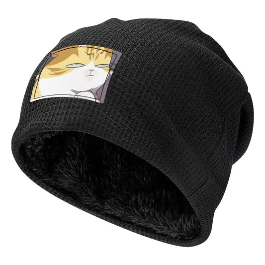 Eleceed Kayden Cat Form Beanie – Fleece-Lined Anime Winter Hat for Men & Women