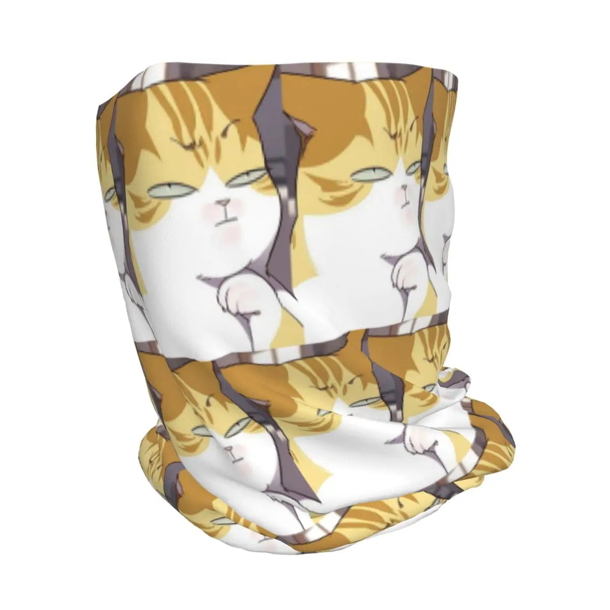 Eleceed Kayden forma de gato, bandana y calentador de cuello – Bufanda multifunción estilo balaclava de anime para hombres y mujeres