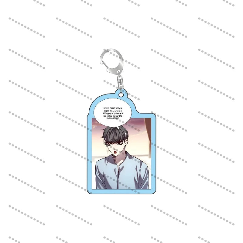 Eleceed Acrylic Keychains – Jiwoo Seo & Kayden Break Anime Pendant Keyrings for Bags, Phones & Keys