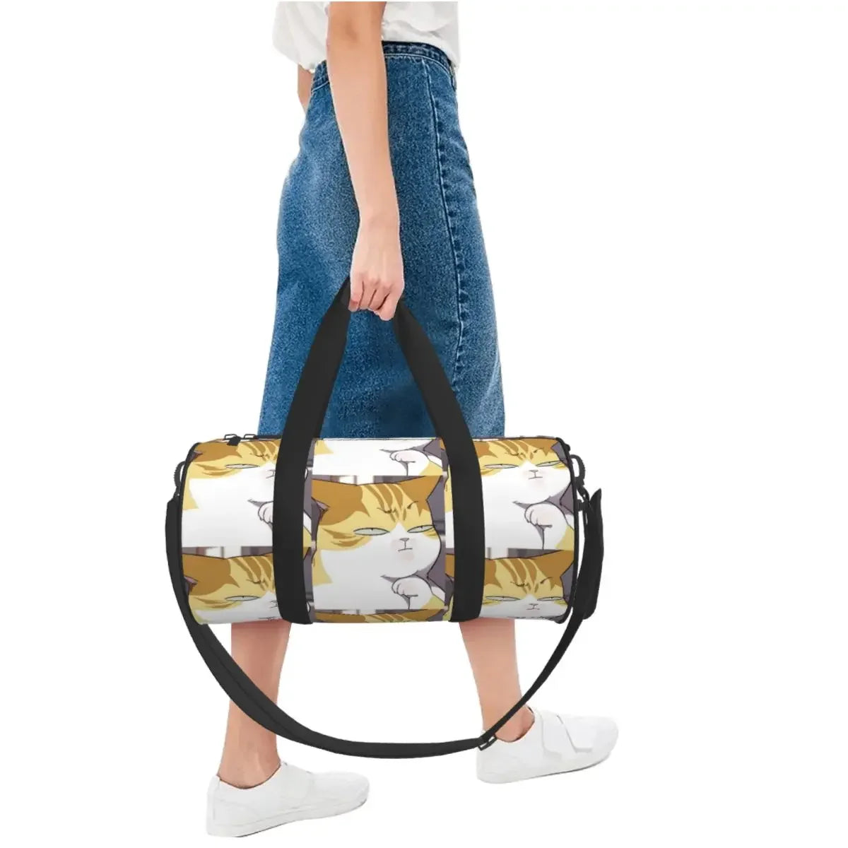 Eleceed Kayden Cat Form Large Waterproof Duffle Bag – Anime Gym & Travel Sports Bag