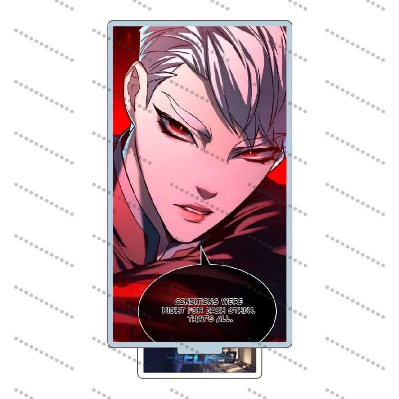 Eleceed Anime Acrylic Stand – Jiwoo Seo & Kayden Break Desk Display Figure Collectible