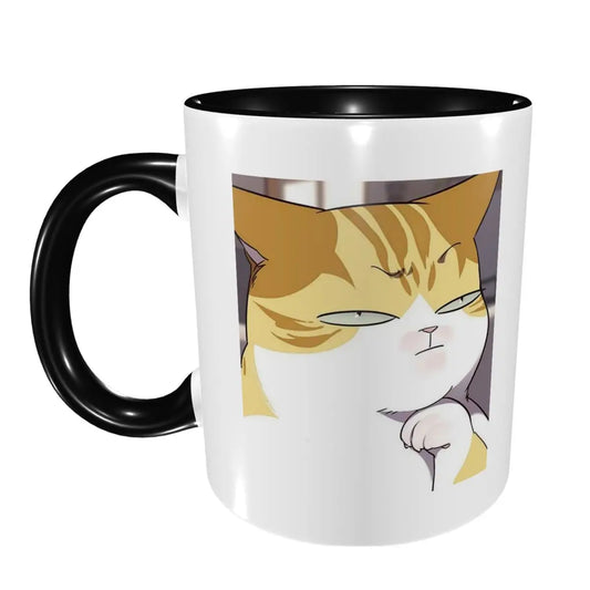 Eleceed Kayden Cat Form Ceramic Mug – Funny Anime Coffee & Tea Cup | Cute Drinkware Gift for Friends & Fans