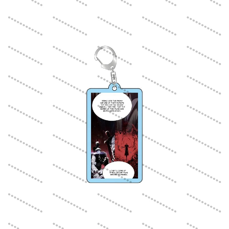 Eleceed Acrylic Keychains – Jiwoo Seo & Kayden Break Anime Pendant Keyrings for Bags, Phones & Keys