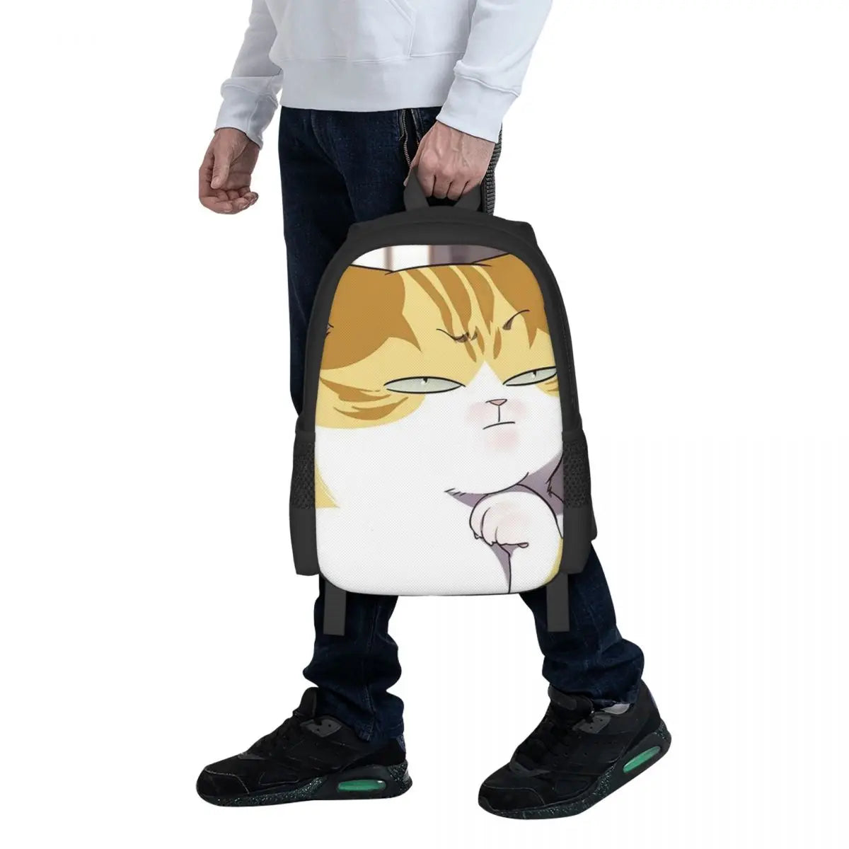 Eleceed Kayden Cat Form Student Backpack – Anime Travel & School Daypack for Men & Women