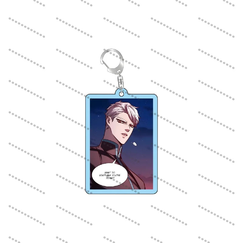 Eleceed Acrylic Keychains – Jiwoo Seo & Kayden Break Anime Pendant Keyrings for Bags, Phones & Keys
