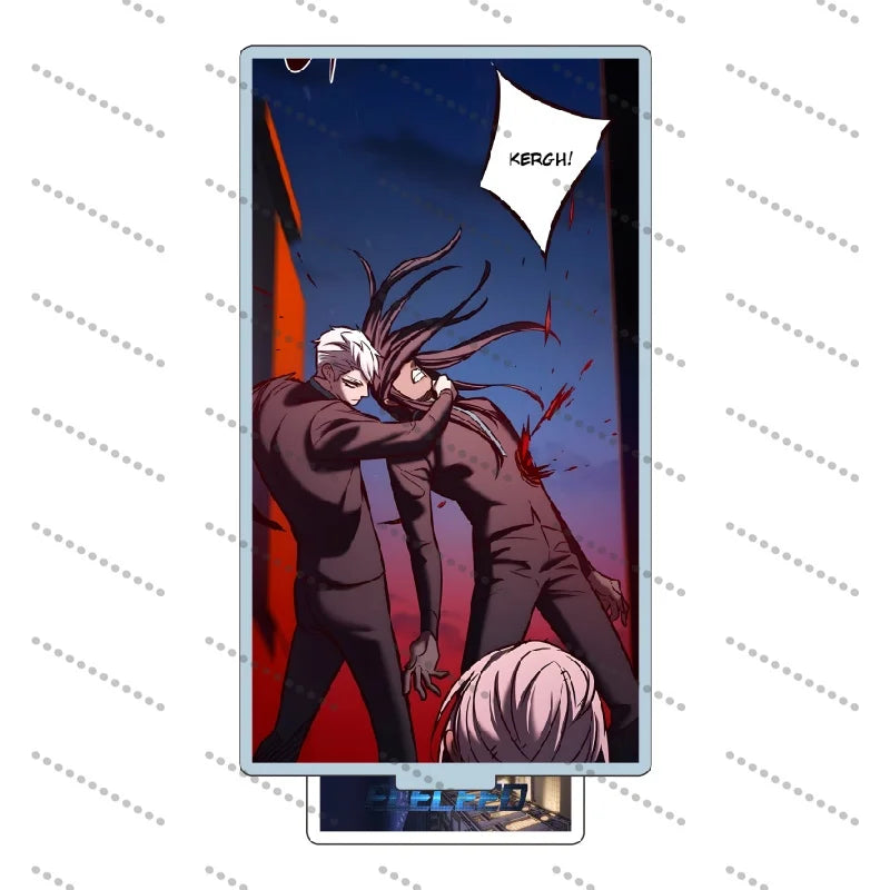 Eleceed Anime Acrylic Stand – Jiwoo Seo & Kayden Break Desk Display Figure Collectible