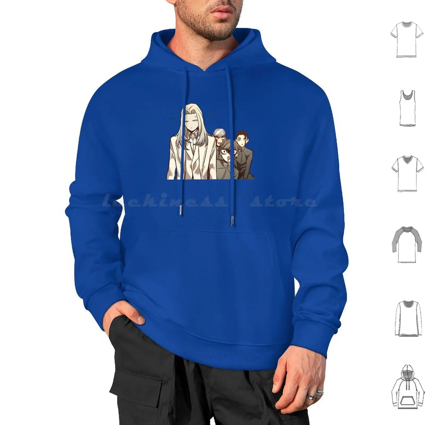 Eleceed Artwork Edition 5 Hoodie – Sweat à capuche streetwear manches longues anime premium