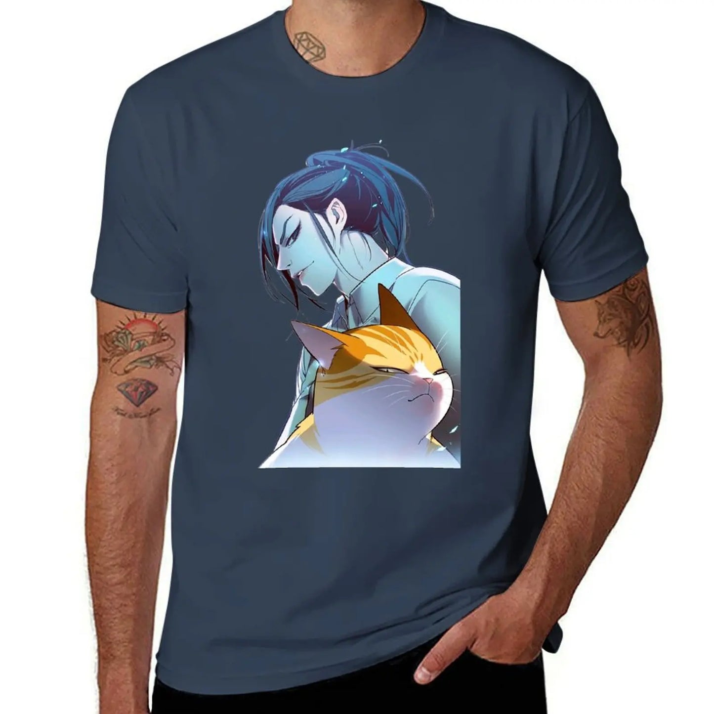 Eleceed Kayden T-Shirt – Vintage Anime Graphic Tee for Men | Aesthetic Kawaii Streetwear Shirt for Anime Fans