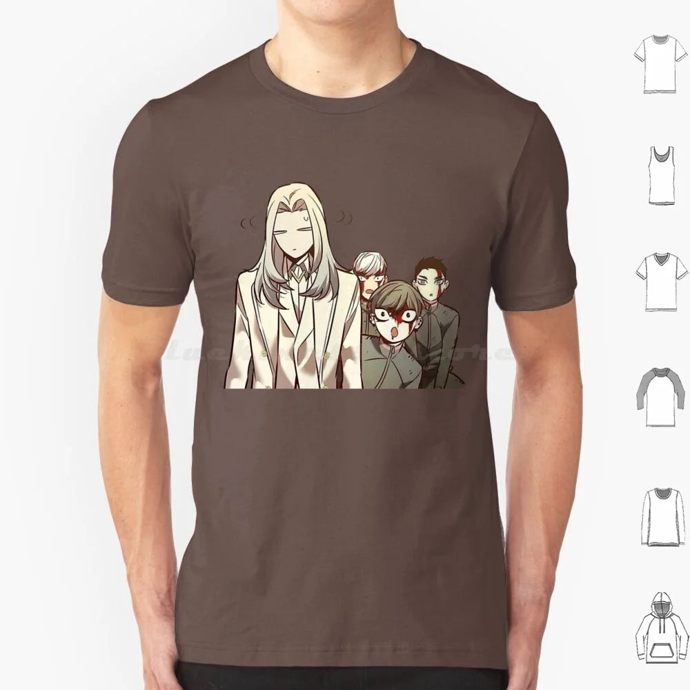 Eleceed Artwork Edition 5 Cotton T-Shirt – Unisex Anime Streetwear Tee
