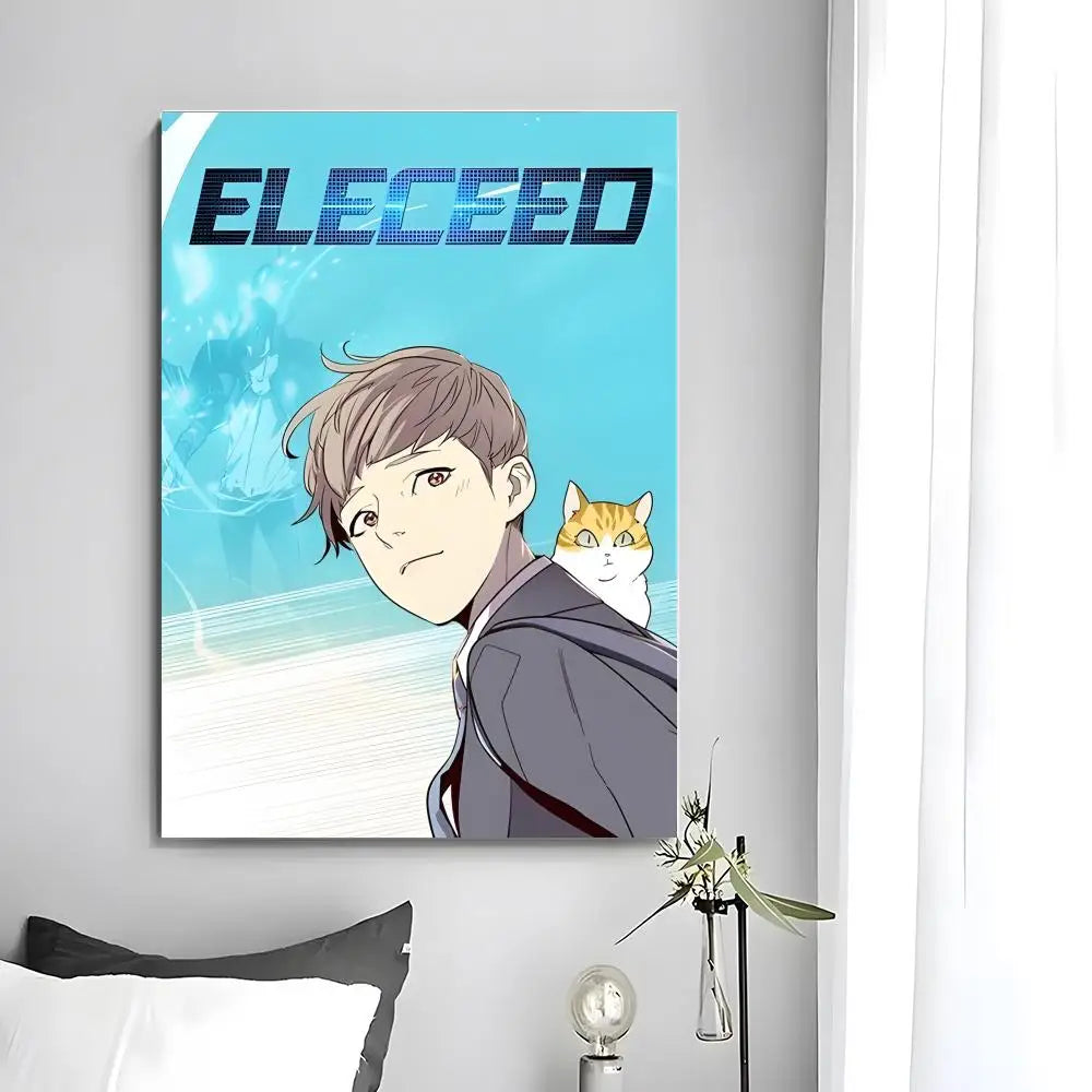 Eleceed Manhwa Wall Art Poster – Premium Anime Print for Home & Room Decor