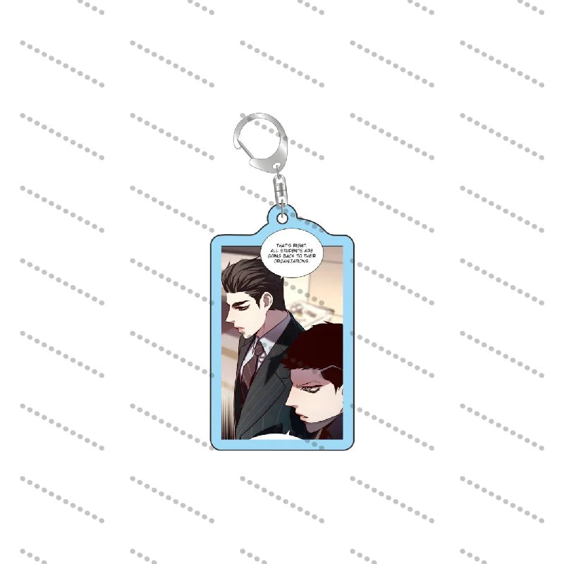 Eleceed Acrylic Keychains – Jiwoo Seo & Kayden Break Anime Pendant Keyrings for Bags, Phones & Keys