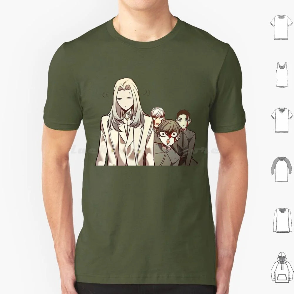 Eleceed Artwork Edition 5 Cotton T-Shirt – Unisex Anime Streetwear Tee