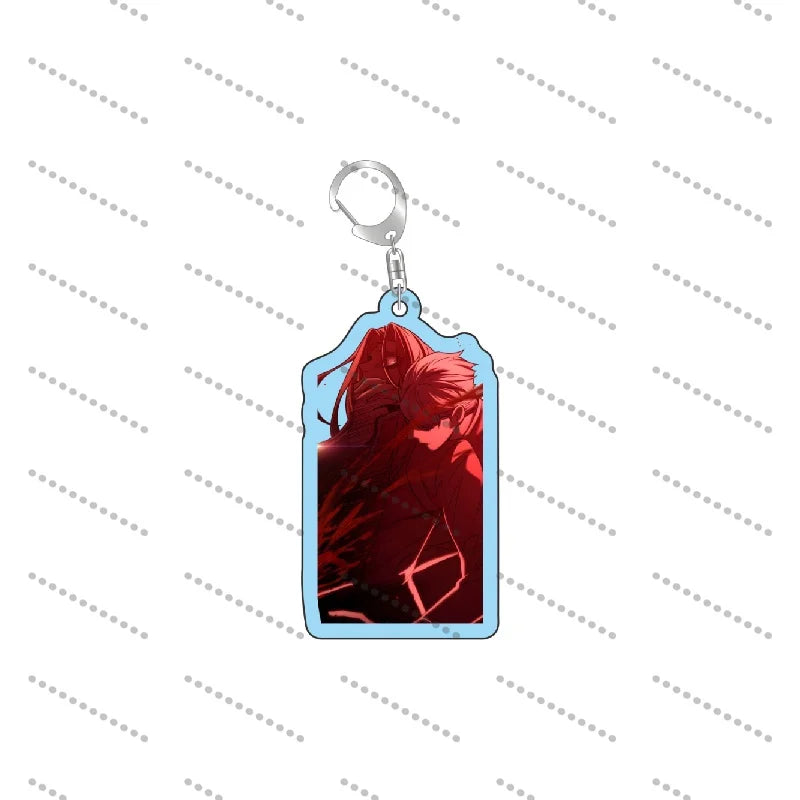 Eleceed Acrylic Keychains – Jiwoo Seo & Kayden Break Anime Pendant Keyrings for Bags, Phones & Keys