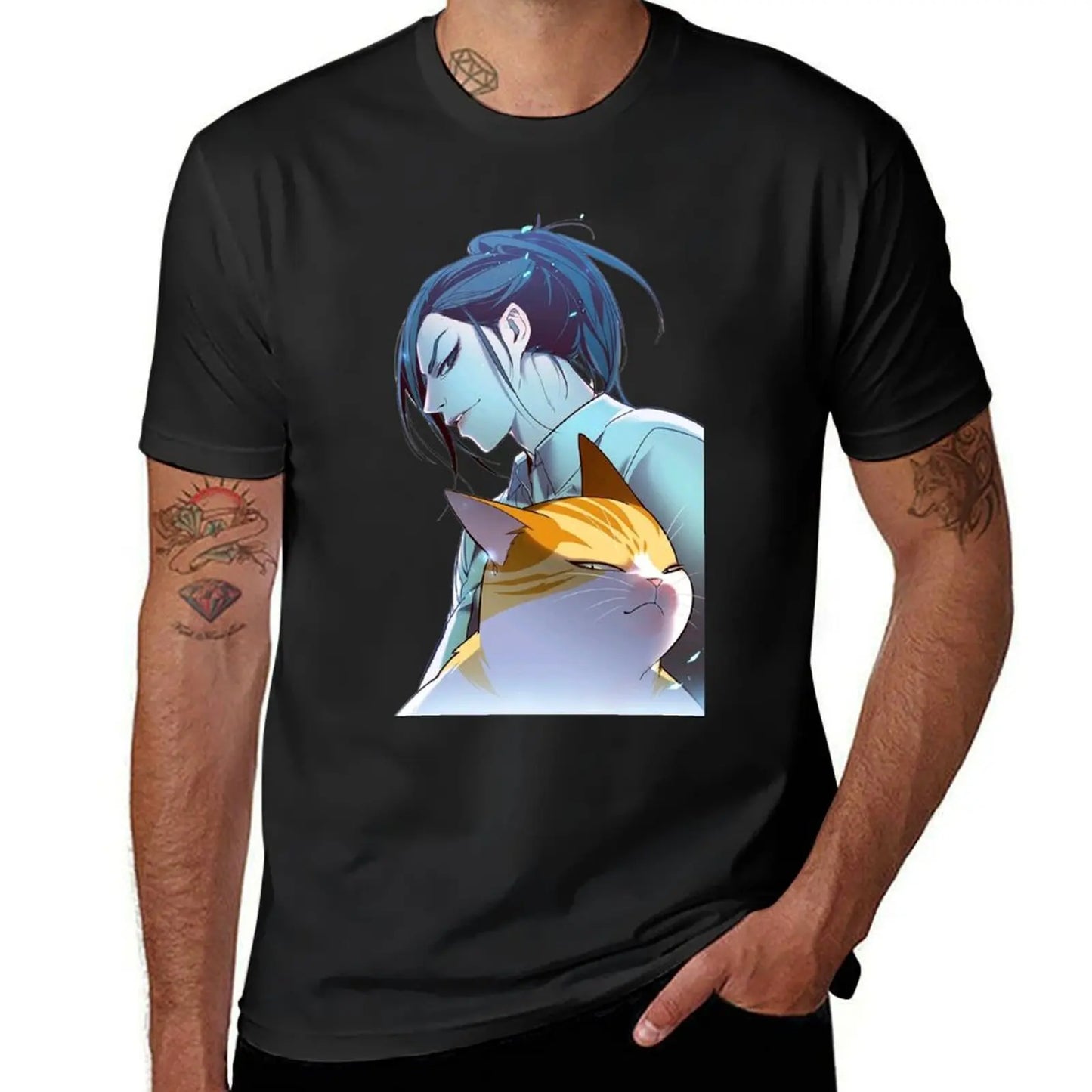 Eleceed Kayden T-Shirt – Vintage Anime Graphic Tee for Men | Aesthetic Kawaii Streetwear Shirt for Anime Fans