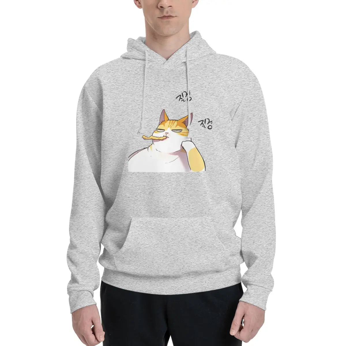Kayden Break Bored Expression Hoodie – Eleceed Manhwa Anime Streetwear for Men
