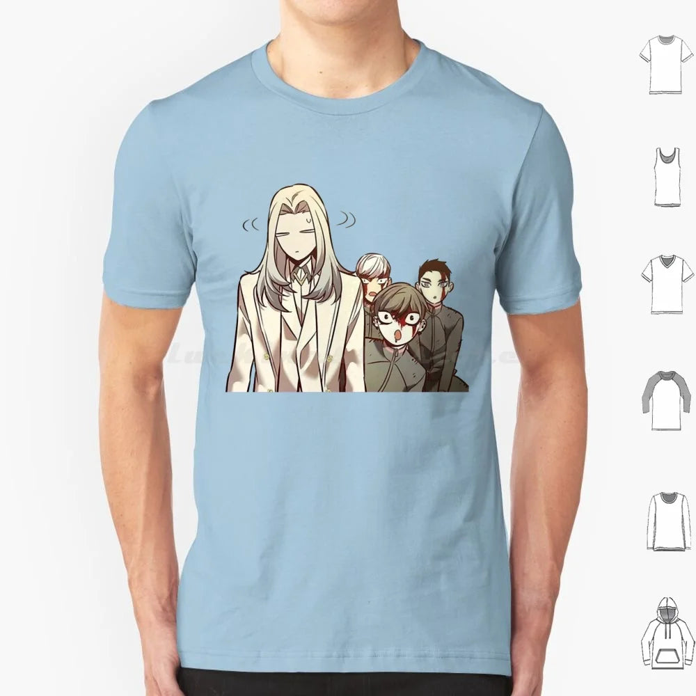 Eleceed Artwork Edition 5 Cotton T-Shirt – Unisex Anime Streetwear Tee