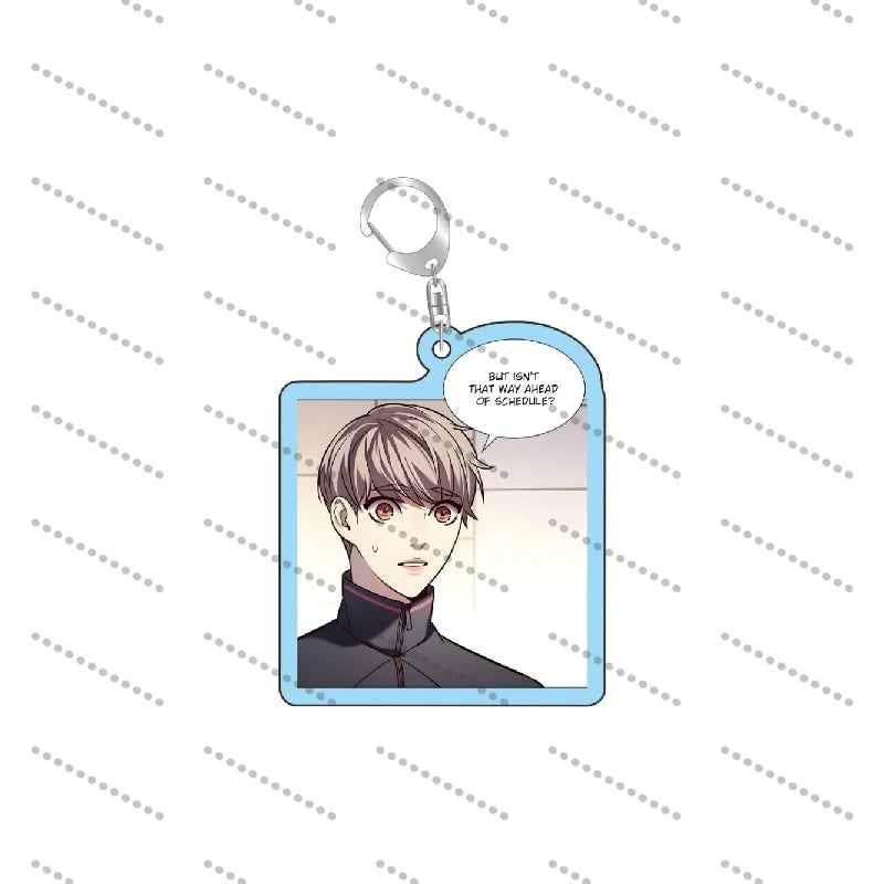Eleceed Acrylic Keychains – Jiwoo Seo & Kayden Break Anime Pendant Keyrings for Bags, Phones & Keys