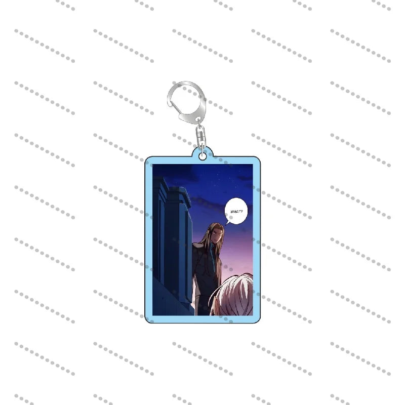 Eleceed Acrylic Keychains – Jiwoo Seo & Kayden Break Anime Pendant Keyrings for Bags, Phones & Keys
