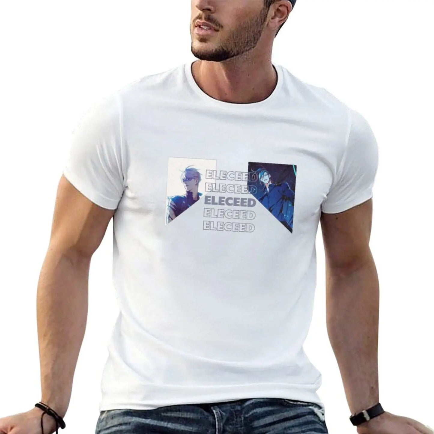 Camiseta eleceed camiseta para hombre camiseta de hombre camisetas de diseñador con estampados camiseta