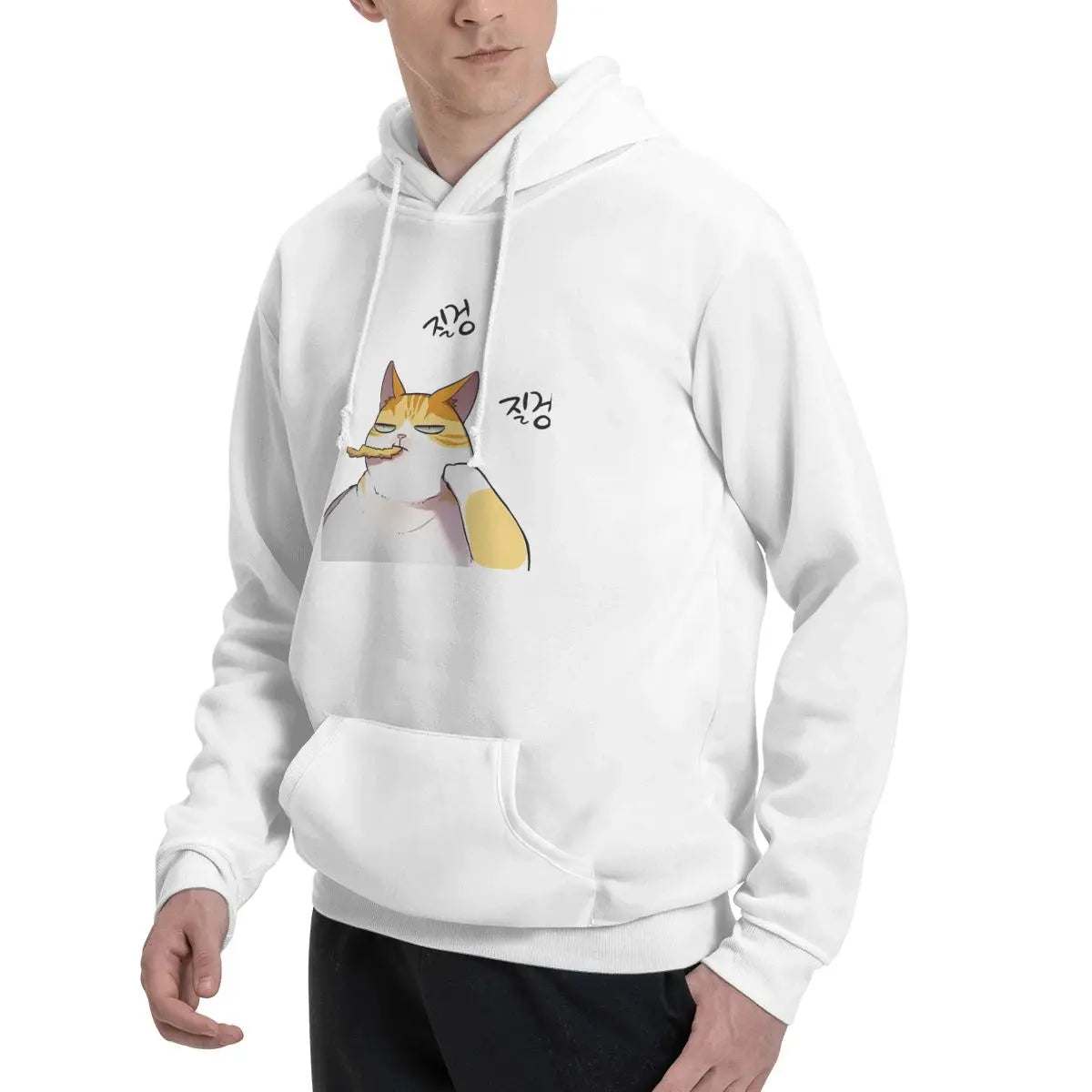 Kayden Break Bored Expression Hoodie – Eleceed Manhwa Anime Streetwear for Men