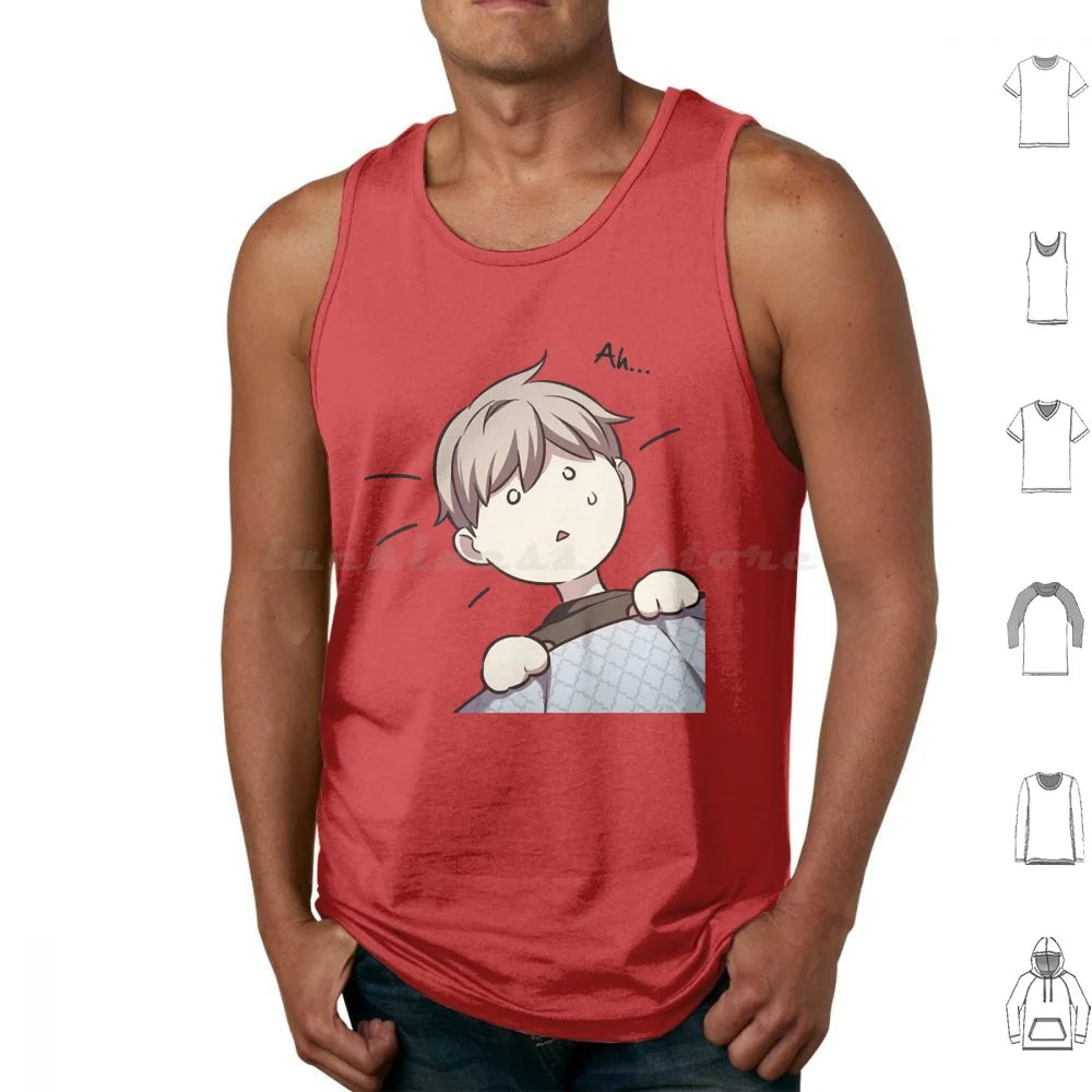 Eleceed Artwork Edition 6 Tank Top – Anime Cotton Streetwear Sleeveless Shirt for Men & Women