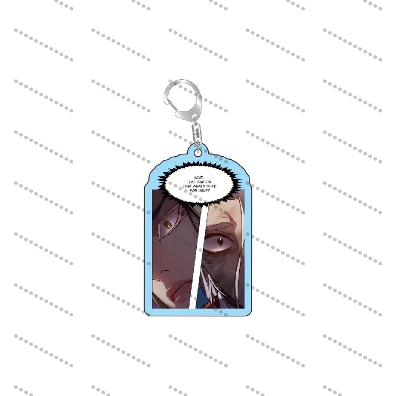 Eleceed Acrylic Keychains – Jiwoo Seo & Kayden Break Anime Pendant Keyrings for Bags, Phones & Keys