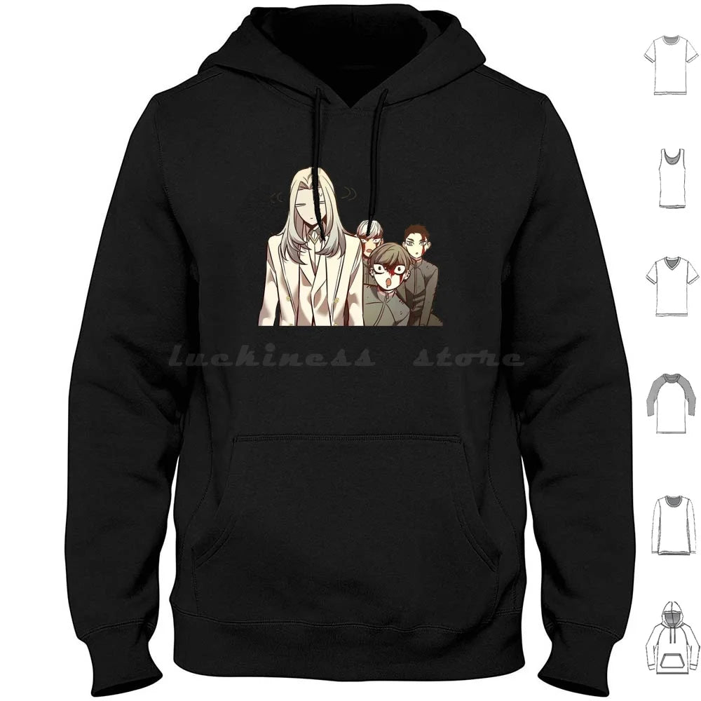 Eleceed Artwork Edition 5 Hoodie – Sweat à capuche streetwear manches longues anime premium