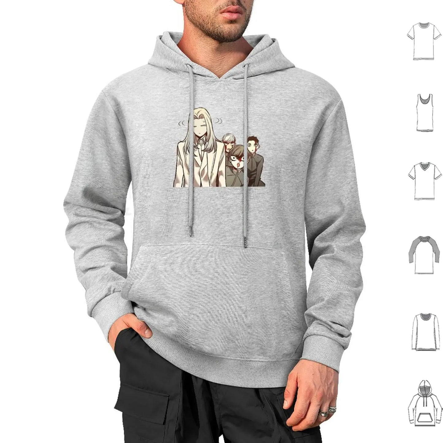 Eleceed Artwork Edition 5 Hoodie – Sweat à capuche streetwear manches longues anime premium