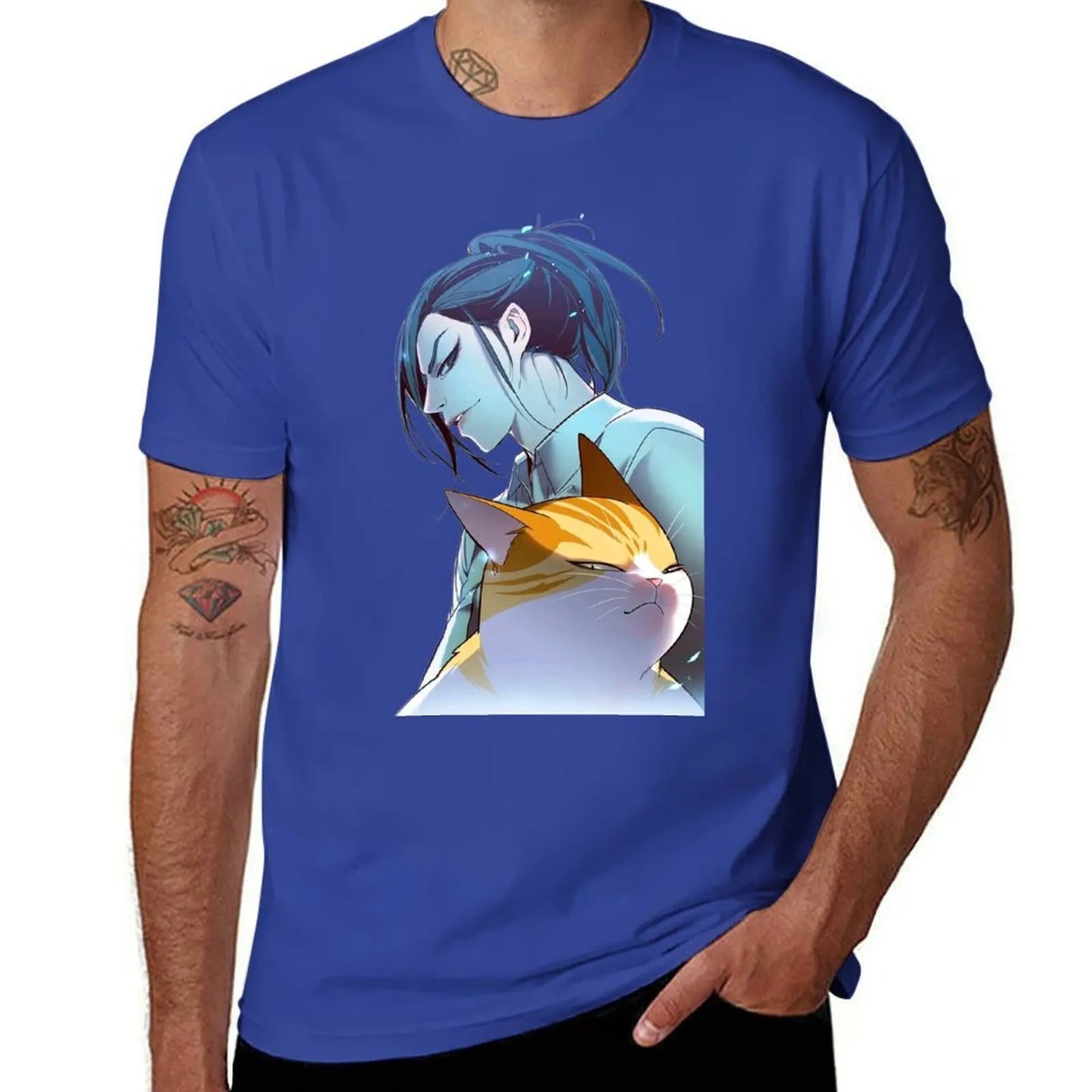 Eleceed Kayden T-Shirt – Vintage Anime Graphic Tee for Men | Aesthetic Kawaii Streetwear Shirt for Anime Fans